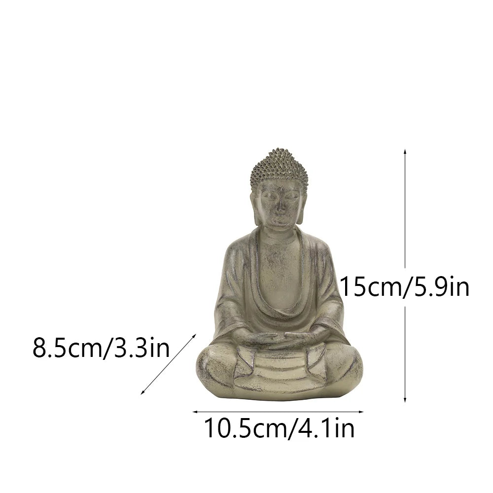 Zen Buddha Statue Decoration (3 different styles)
