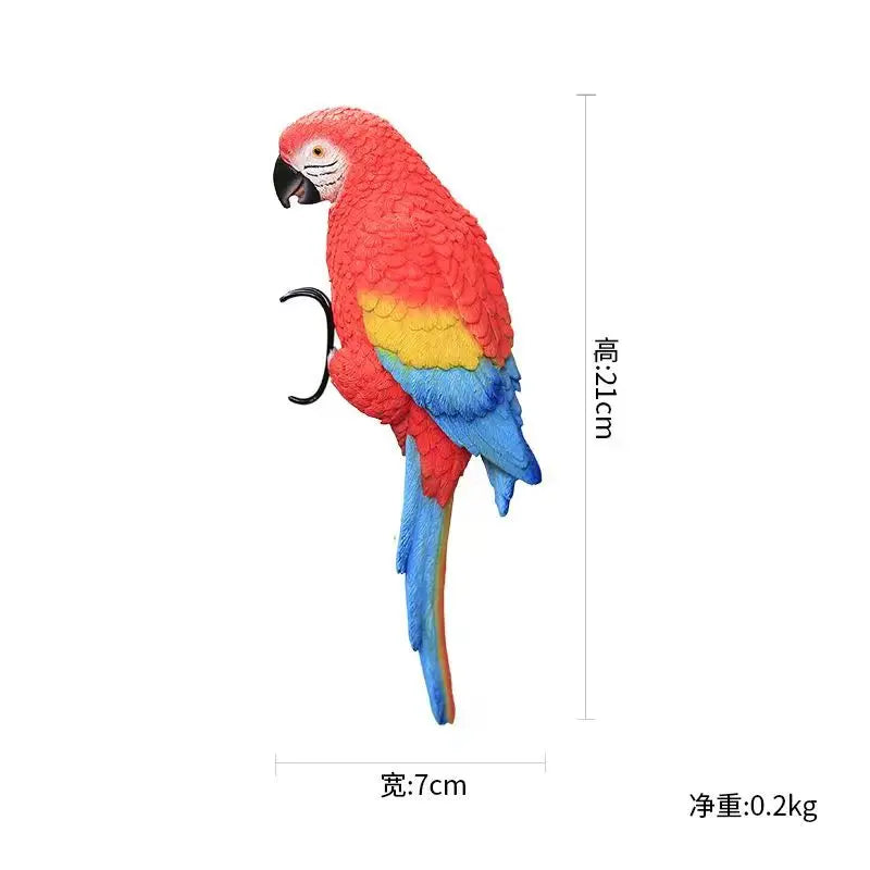 Resin Parrot Garden Decoration