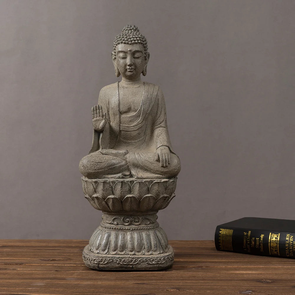 Zen Buddha Statue Decoration (3 different styles)