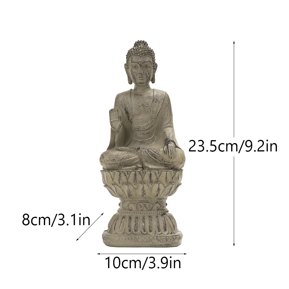 Zen Buddha Statue Decoration (3 different styles)
