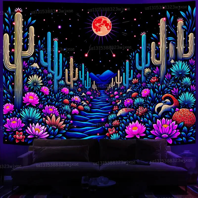 Desert Cactus Wall Art, Multiple Sizes