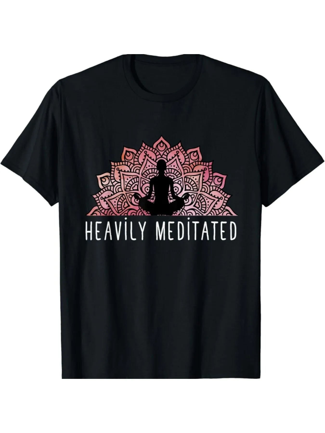 Heavily Meditated Unisex T-Shirt | Spiritual Daily Meditation Zen Gifts,