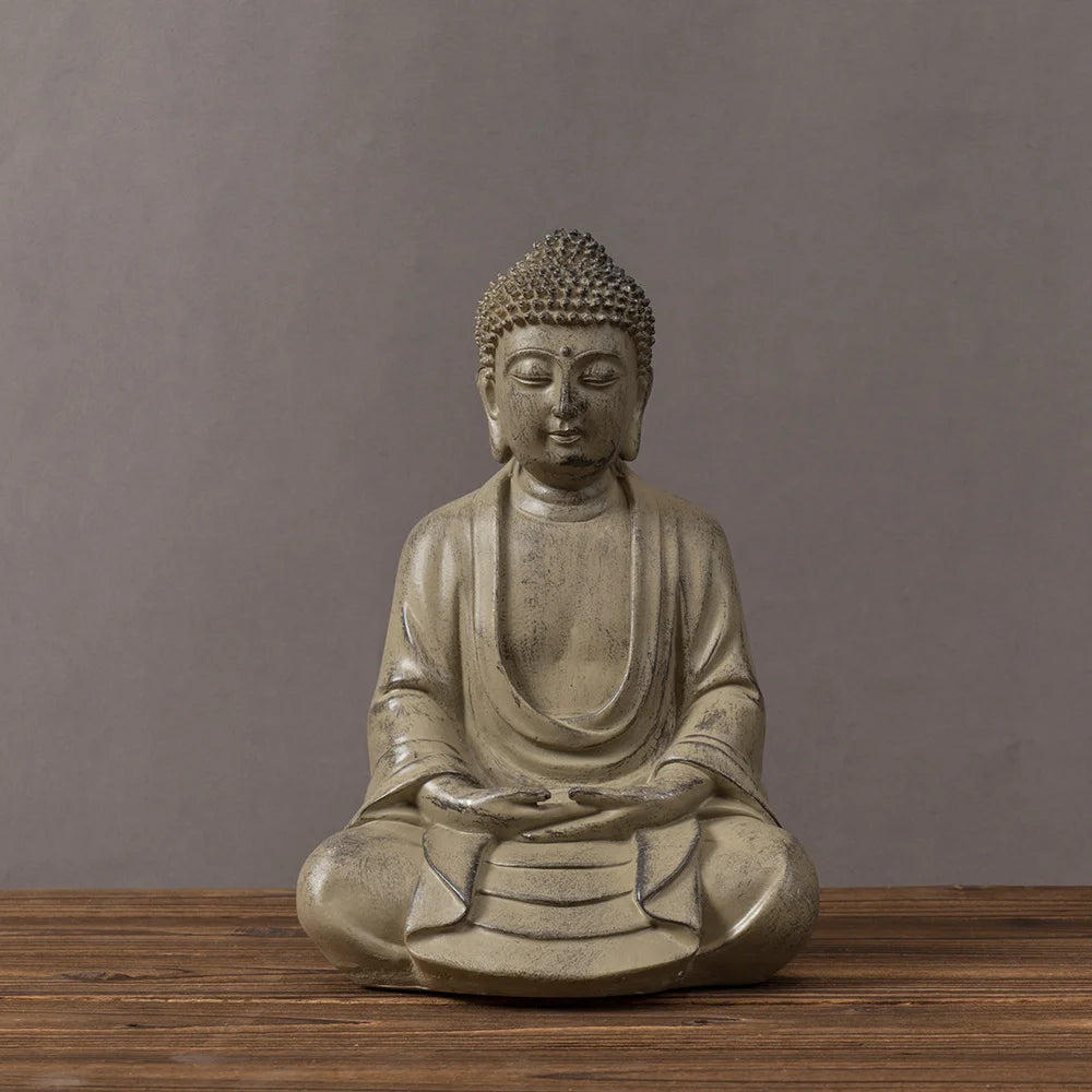 Zen Buddha Statue Decoration (3 different styles)