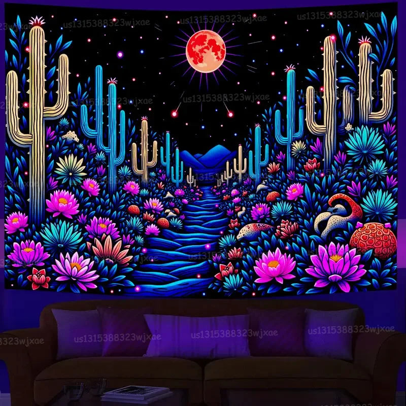 Desert Cactus Wall Art, Multiple Sizes